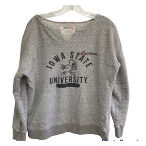 Iowa State University Cyclones Sherpa Lined Sweatshirt Sz L